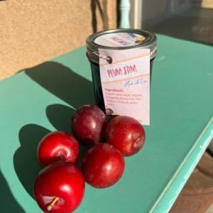 Organic Burgundy Plum Jam