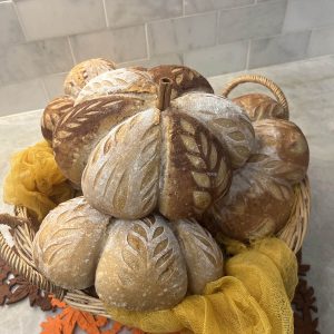Pumpkin-Shaped Country Loaf
