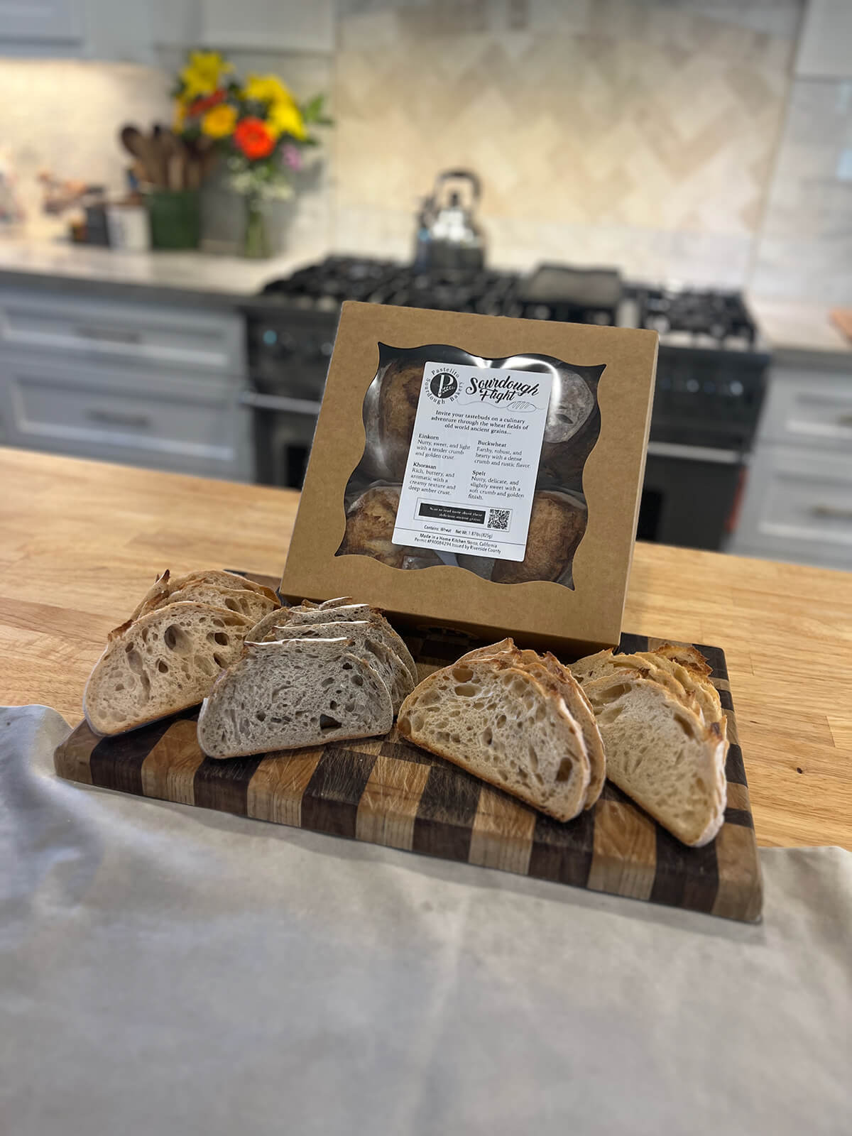 Ancient Grain Sourdough Mini Loaf Flight