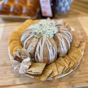 Pumpkin-Shaped Dip Bowl